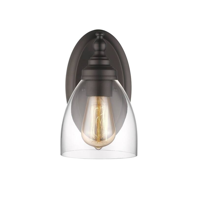 1-light Oil Rubbed Bronze Wall Sconce