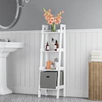 RiverRidge Amery Collection 4-Tier Floor Shelf