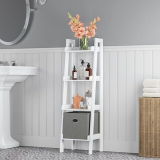 RiverRidge Amery Collection 4-Tier Floor Shelf