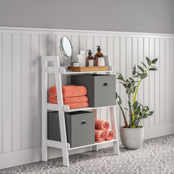 RiverRidge Amery Collection 3-Tier Floor Shelf