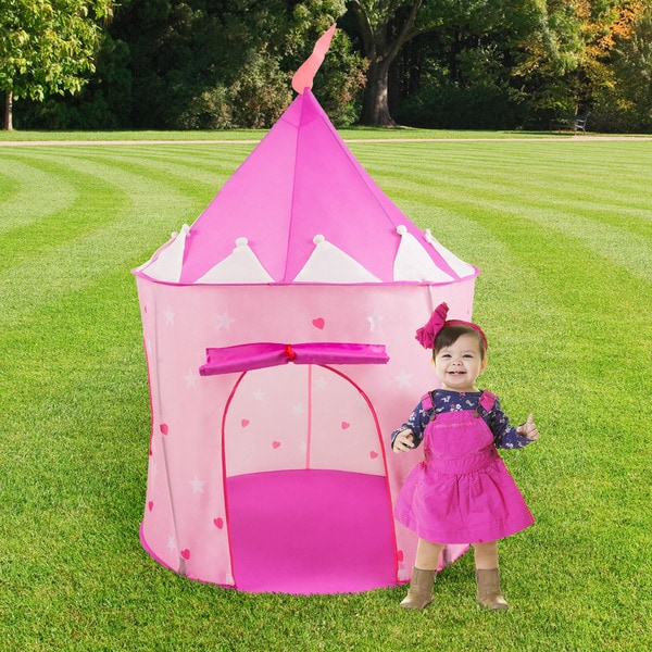 pink princess castle playhouse