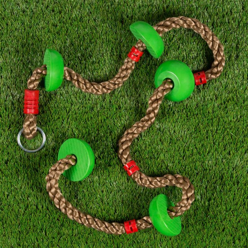 Climbing Rope Knotted Tree Swing Ladder- by Hey! Play!