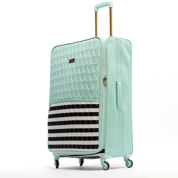 mint green luggage set