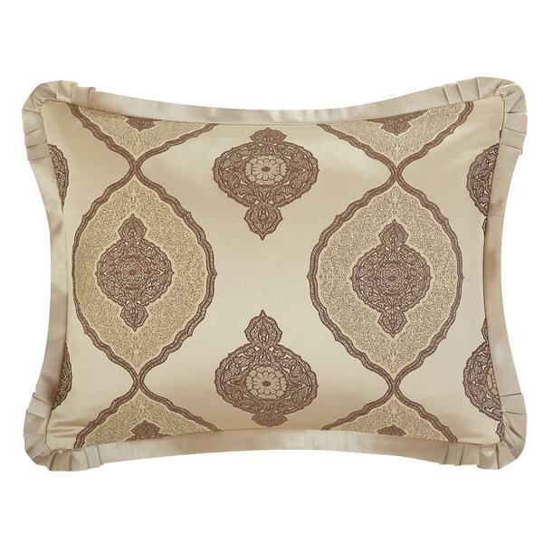 Shop Chic Home Felicci Gold Faux Silk With Pleated Flange 13 Piece