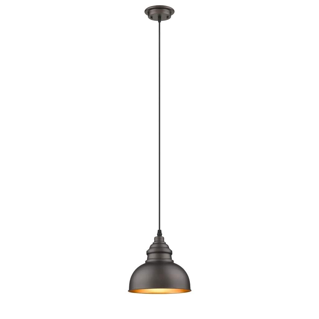 Chloe Transitional 1-light Oil Rubbed Bronze Pendant