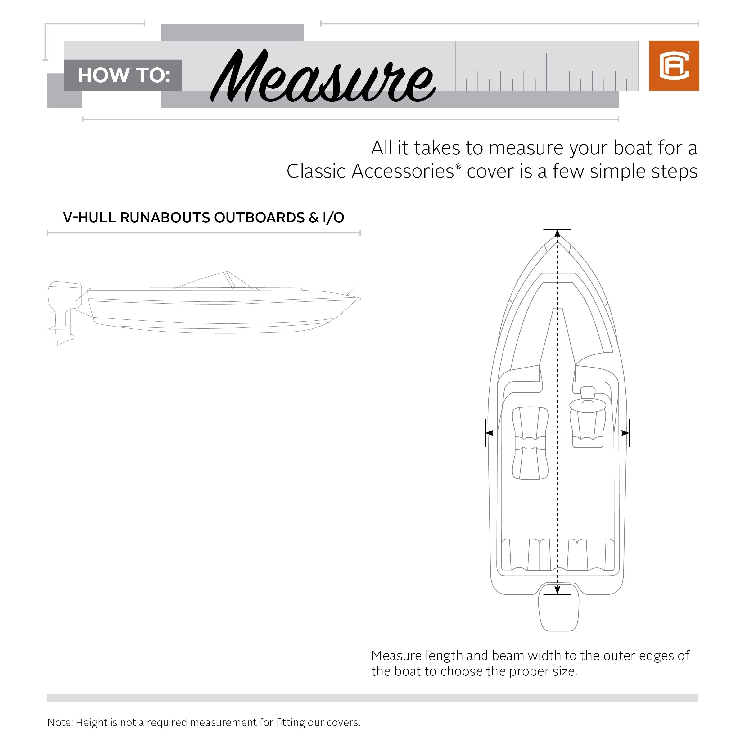 Classic# 20-235-121001-00 Model E Lunex Rs-1 Boat Cover