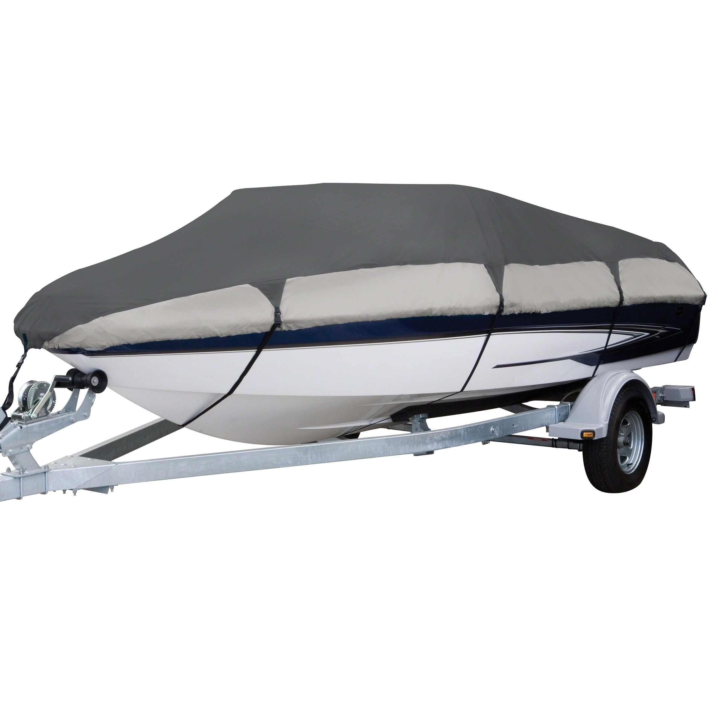 Classic Accessories StormPro T-Top Roof Boat Cover 22/'-24/' Long Up to 116/" W
