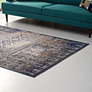 Kalene Distressed Vintage Turkish Area Rug - Bed Bath & Beyond - 19530663