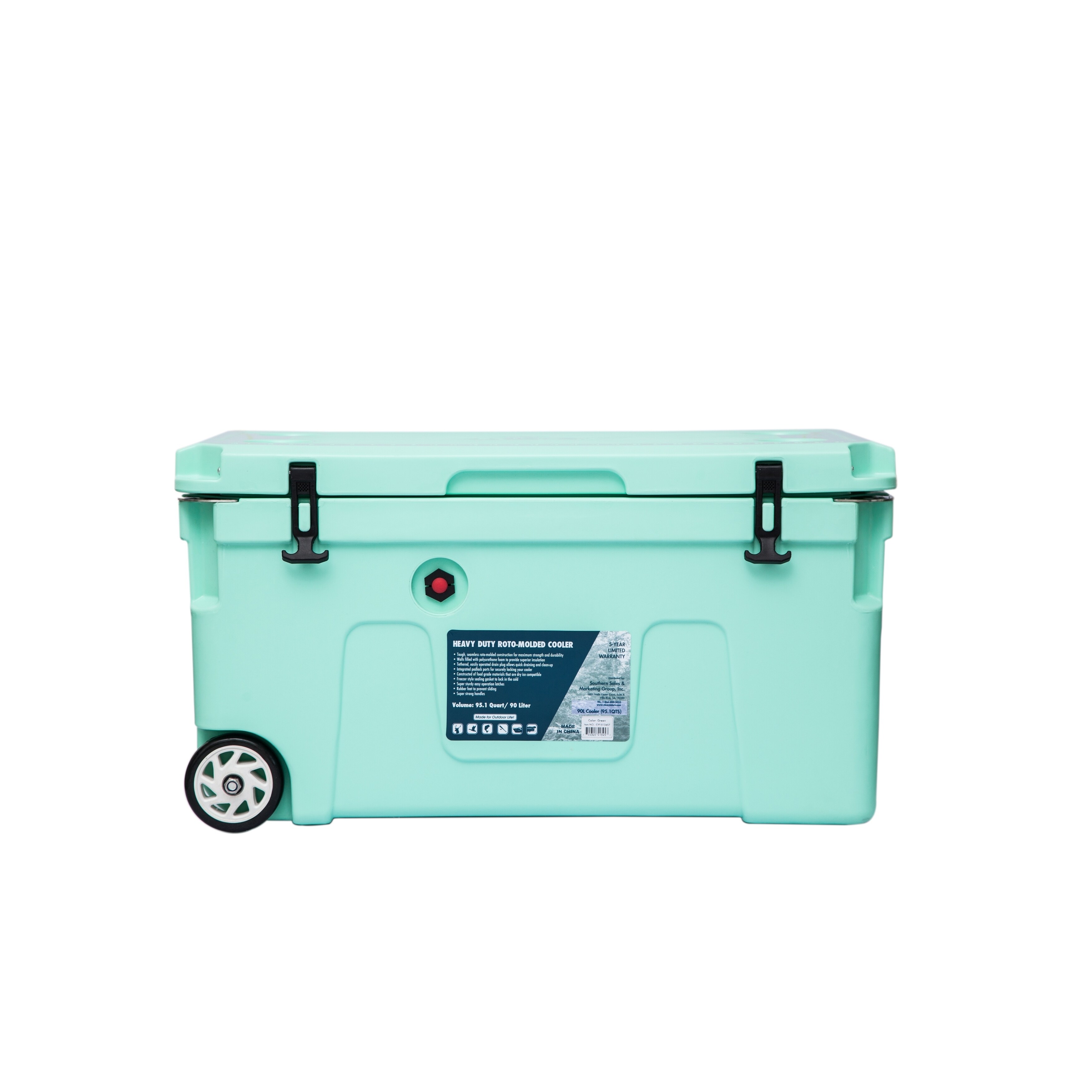 heavy duty cooler with wheels