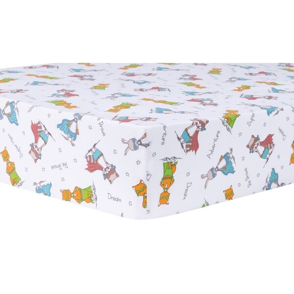 superhero crib bedding set