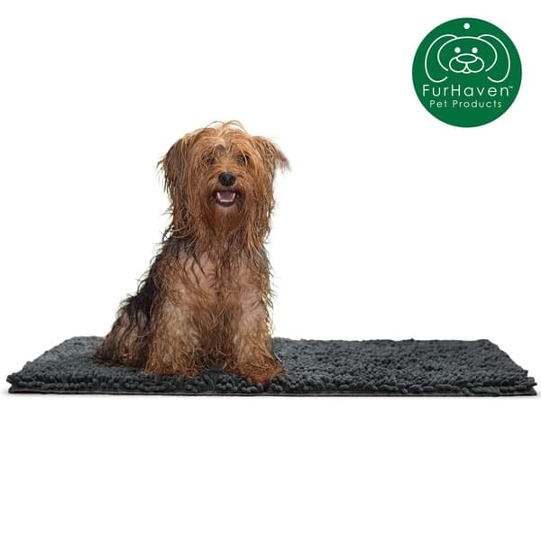 Shop Furhaven Pet Dog Mat Muddy Paws Ultra Absorbent Towel