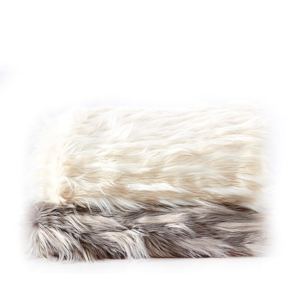 Faux fur eyelash discount pillow