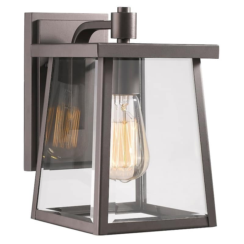 Chloe Transitional 1-light Oil Rubbed Bronze Outdoor Wall Sconce