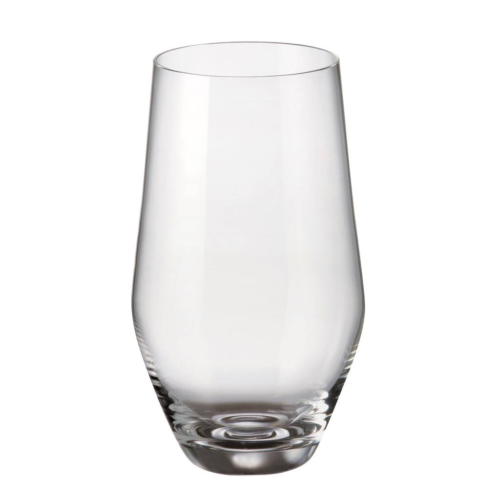 Michelle Crystal Highball Glasses - Set of 6
