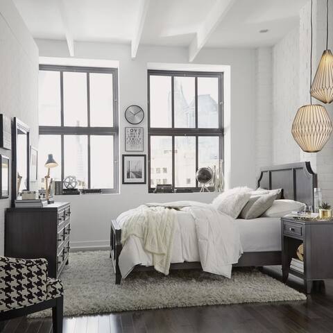 5th Avenue Qeen Bed/Night Stand/Dresser & Mirror