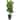 5' Large Leaf Philodendron Artificial Plant in Slate Planter (Real Touch)