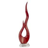 Flama Red Flame Sculpture
