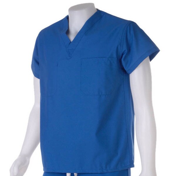 medline royal blue unisex reversible scrub top free medline royal blue unisex reversible scrub top free