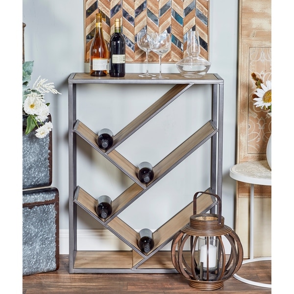 Modern best sale wine rack