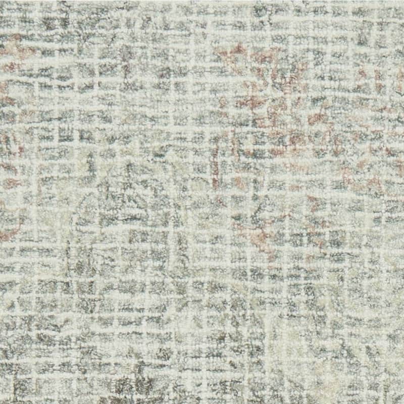 Alexander Home Nile Abstract 100% Wool Hand Hooked Rug