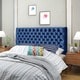 preview thumbnail 6 of 10, Jezebel Adjustable Velvet Headboard by Christopher Knight Home