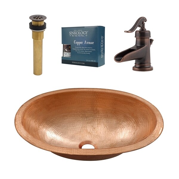 Sinkology Strauss and Ashfield All-in-One Sink and Faucet Kit