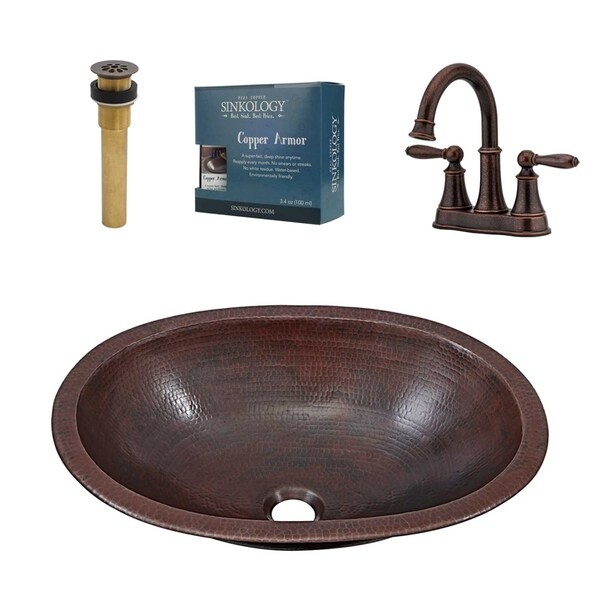 Sinkology Wallace All-in-One Sink and Courant Faucet Kit