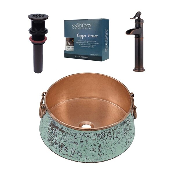 Sinkology Nobel All-in-One Sink and Ashfield Faucet Kit