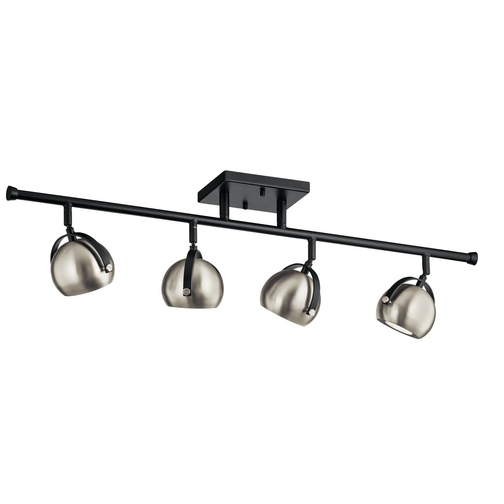 Kichler Lighting Solstice Collection 4 Light Black Rail Kichler Lighting Solstice Collection