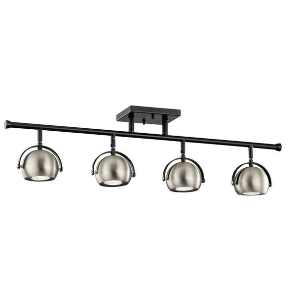 Kichler Lighting Solstice Collection 4 Light Black Rail Kichler Lighting Solstice Collection 4 Light Black Rail