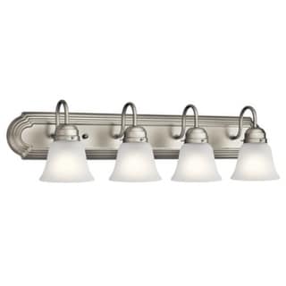 Kichler Lighting Traditional 4-light Brushed Nickel Bath/Vanity Light