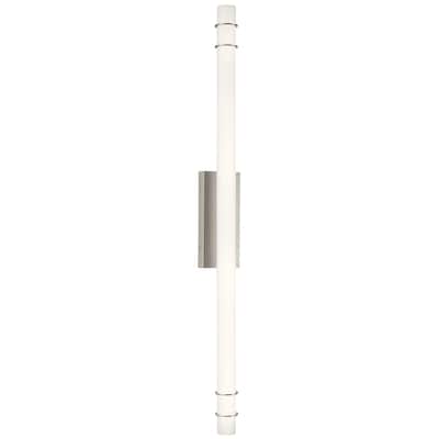 Kichler Lighting Korona Collection 48-inch Brushed Nickel Linear Bath/Vanity Light