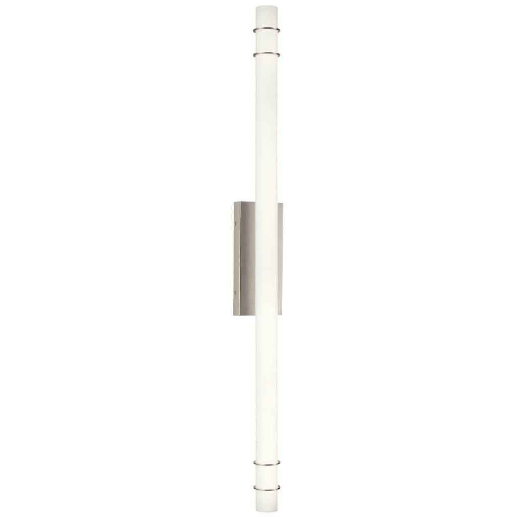 Kichler Lighting Korona Collection 48-inch Brushed Nickel Linear Bath/Vanity Light