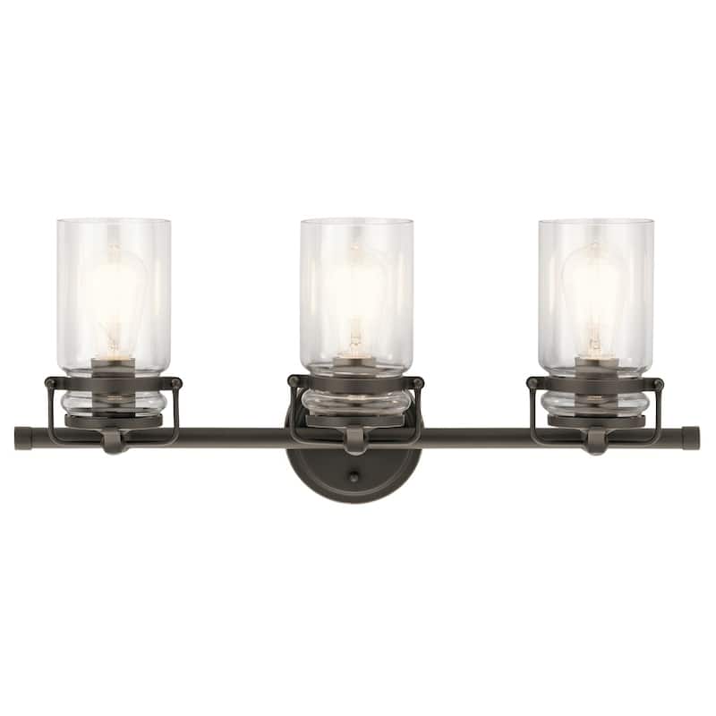 Kichler Lighting Brinley Collection 3-light Olde Bronze Bath/Vanity Light