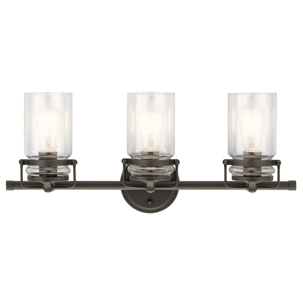 Kichler Lighting Brinley Collection 3-light Olde Bronze Bath/Vanity Light