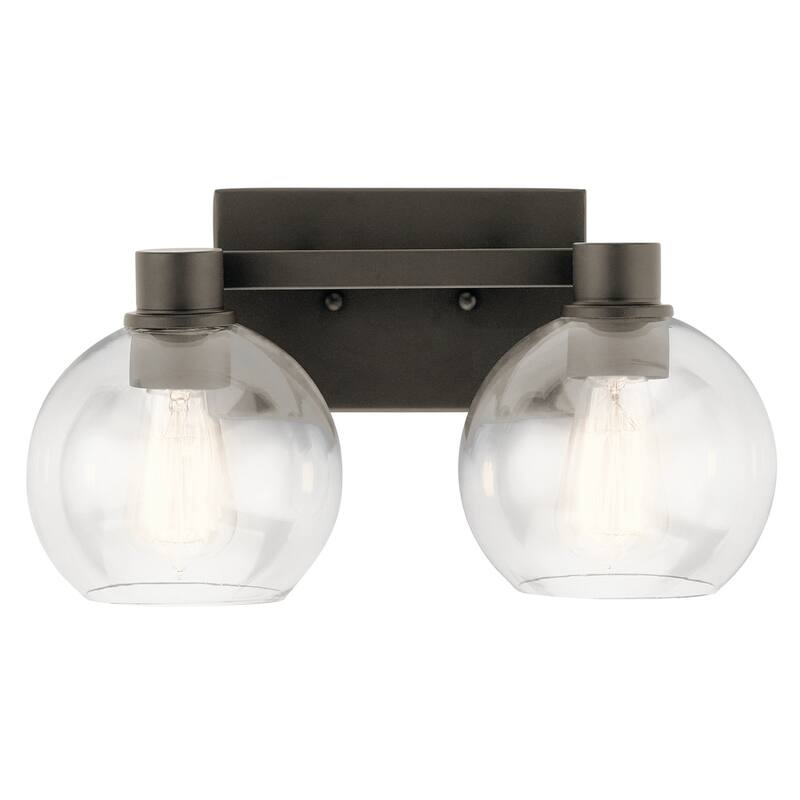 Kichler Lighting Harmony 2-Light Olde Bronze Vanity Light