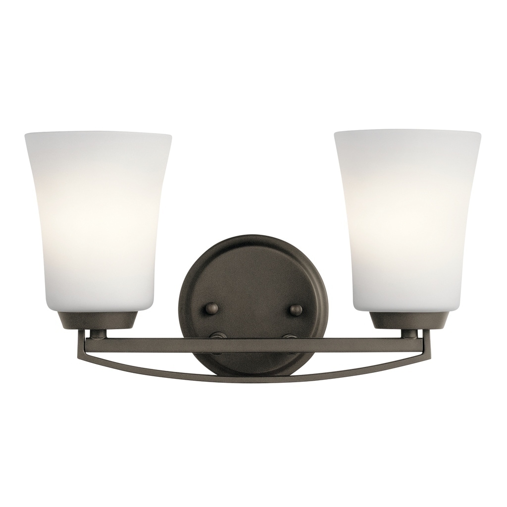 Shop Black Friday Deals On Copper Grove Desert Rose 2 Light Olde Bronze Bath Vanity Light Set Overstock 23544122