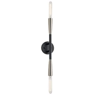 Kichler Lighting Branches Collection 2-light Black Wall Sconce