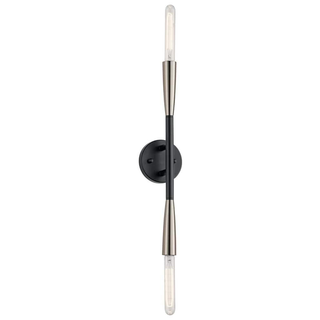 Kichler Lighting Branches Collection 2-light Black Wall Sconce