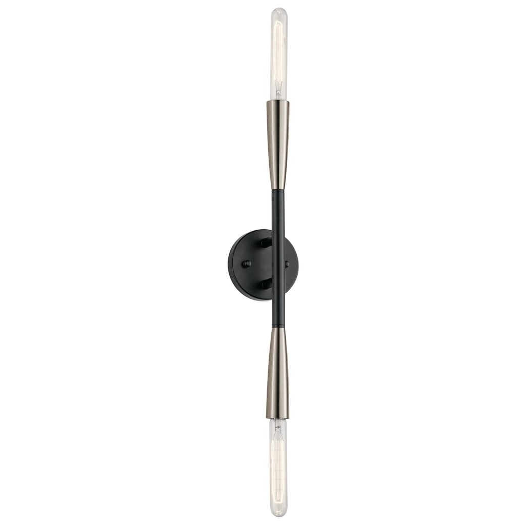 Kichler Lighting Branches collection 2-light Black Wall Sconce