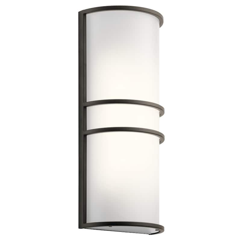 Kichler Lighting Transitional 2-light Olde Bronze LED Wall Sconce