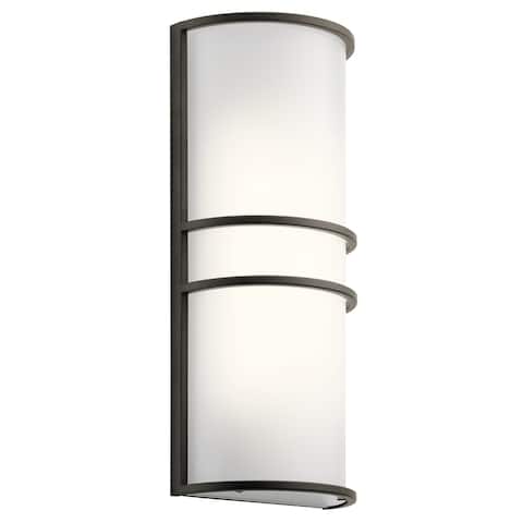 Kichler Lighting Transitional 2-light Olde Bronze LED Wall Sconce