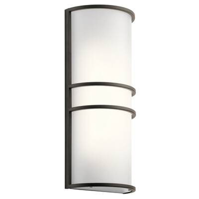 Kichler Lighting Transitional 2-light Olde Bronze LED Wall Sconce
