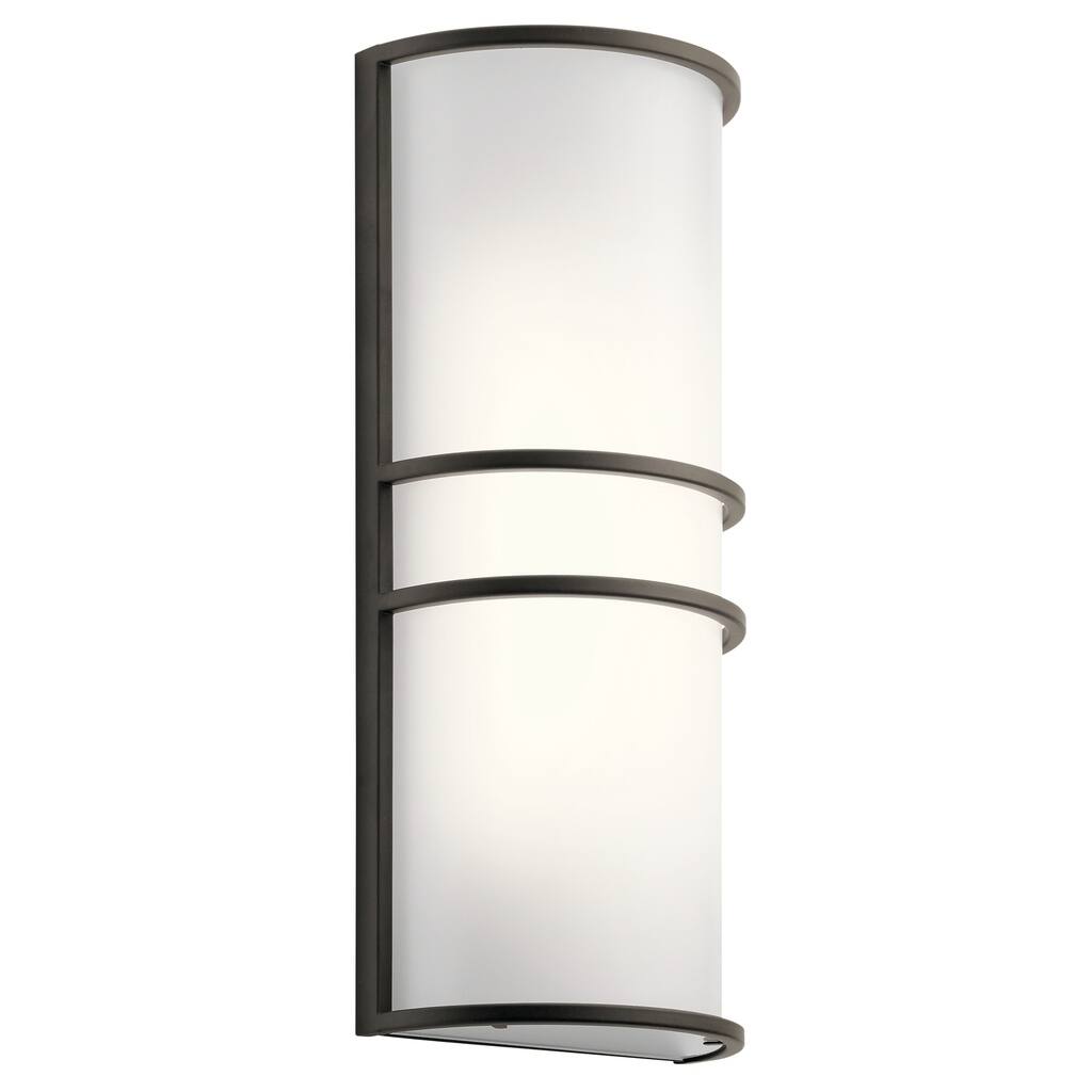 Kichler Lighting Transitional 2-light Olde Bronze LED Wall Sconce