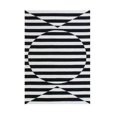 A stimulating optical illusion in the 3D design Rug - 8' x 10'