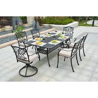 Havenside Home Litchfield Cast Aluminum 7-piece Outdoor Dining Set