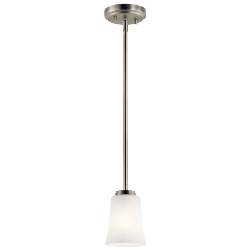 Kichler Lighting Tao 1-light Brushed Nickel Mini Pendant