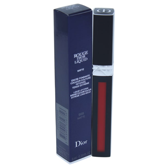 Christian Dior Rouge Dior Liquid Lip Stain 999 Matte