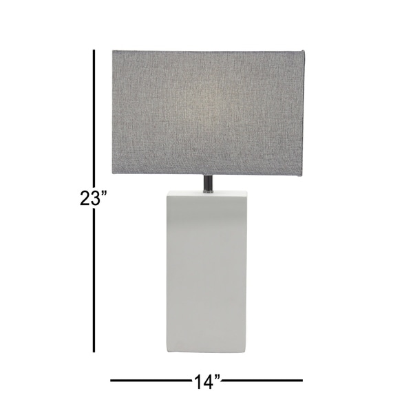 modern grey lamp