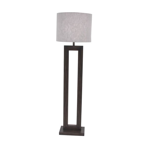 dark brown floor lamp